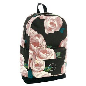 PB Teen Emily & Meritt Bed Of Roses Recycled Backpacks - GUC